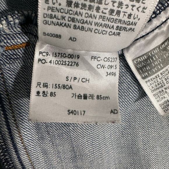 Levi's Original Denim Trucker Jacket | Light Blue | SZ S - Picture 12 of 12